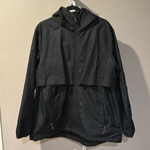 Champion Women’s Black Windbreaker Jacket. XXL